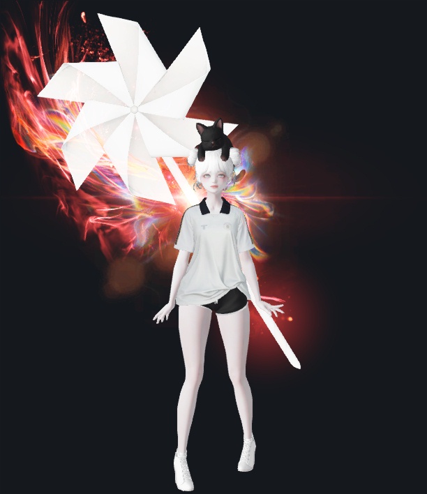 땨다